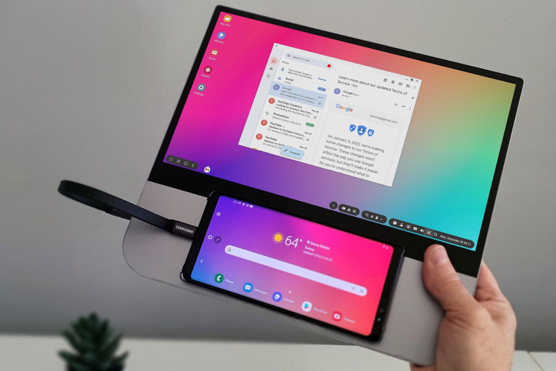 با NexPad گوشی هوشمند خود را به تبلت تبدیل کنید
