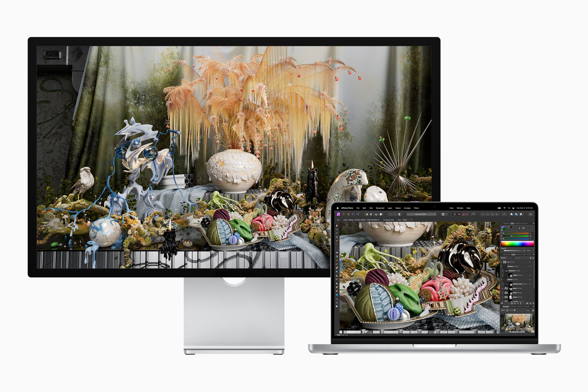 مانیتور Studio Display اپل با تراشه A13 و رزولوشن 5K رونمایی شد