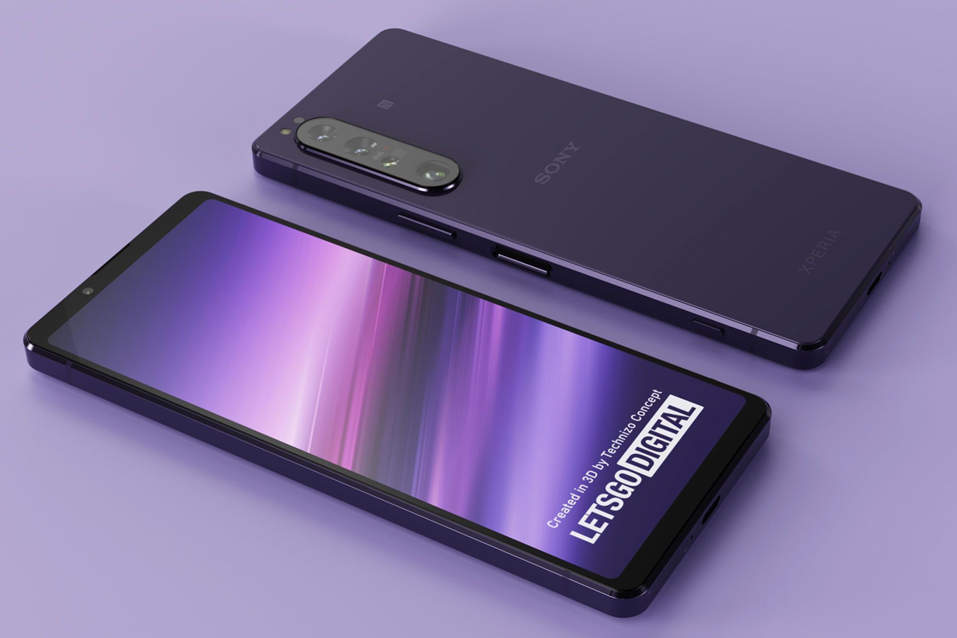 تصاویر مفهومی Sony Xperia 1 IV 5G طراحی این پرچم‌دار را به‌نمایش می‌گذارد