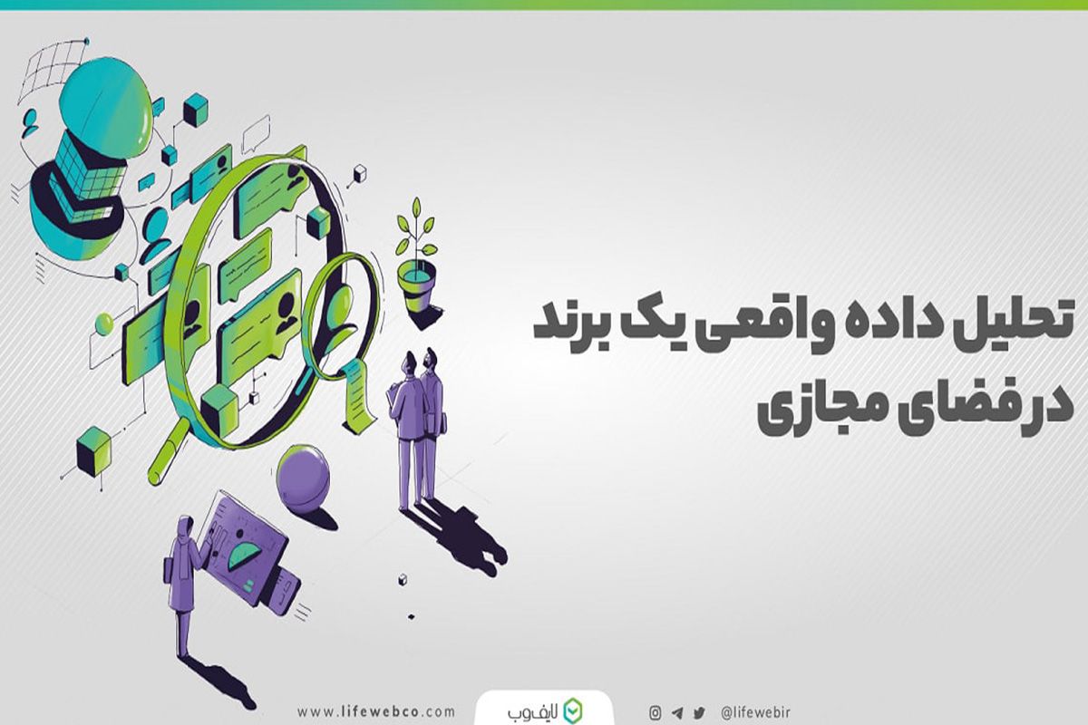تحلیل داده‌های فضای مجازی حول برند لایف‌وب در سال ۱۴۰۰