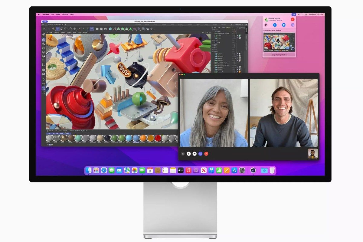مانیتور Studio Display اپل با کابل یک متری تاندربولت عرضه می‌شود