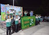 شبی از جنس نور و ولایت در دل شهرک شهید فکوری رقم خورد
